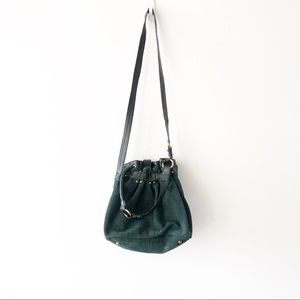 Anthropologie Holding Horses Leather and Suede Bag